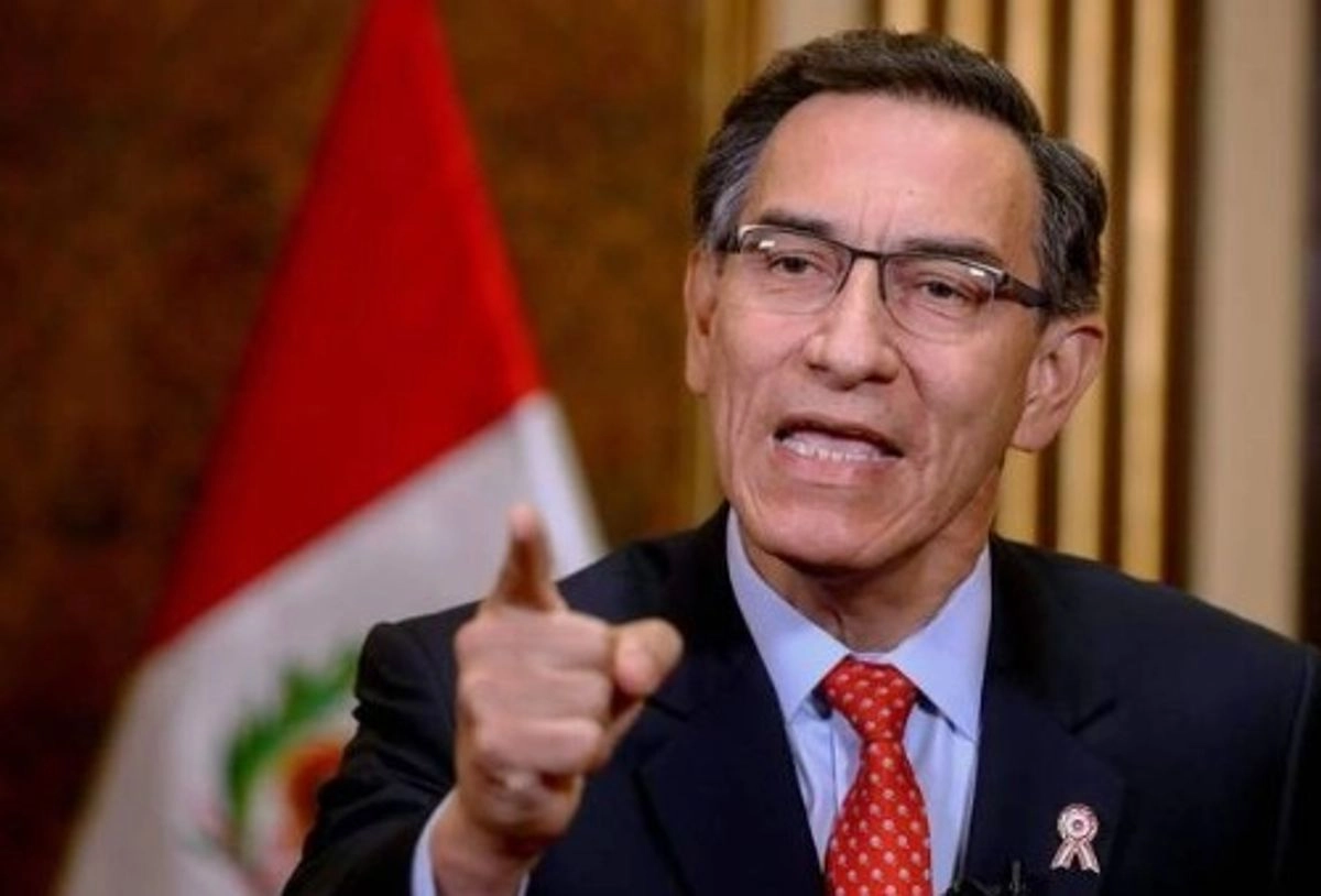 En imagen de archivo, Martín Vizcarra ex presidente de Perú.