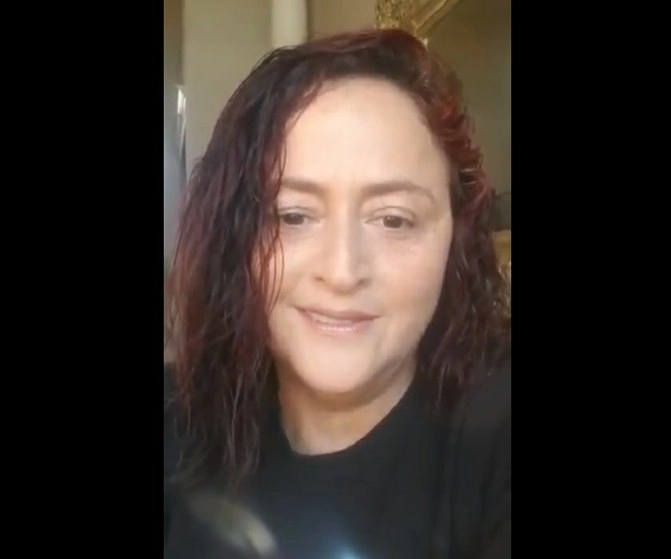 Susana Prieto Terrazas fue trasladada al Centro de Ejecuciones y Sanciones, donde se decidirá su situación jurídica. Foto tomada del Twitter de @terrazas_prieto