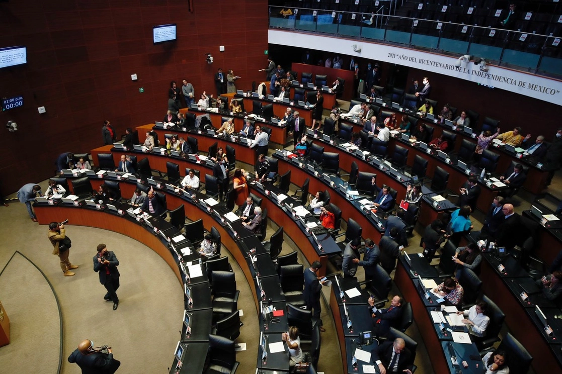 Senadores durante la sesión de este 04 de octubre de 2022. Foto Cristina Rodríguez
