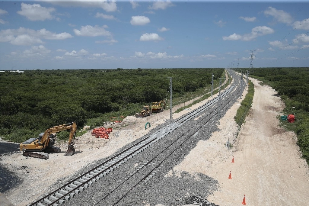 Estación de Teya del Tren Maya en Mérida, Yucatán. Foto Luis Castillo / Archivo