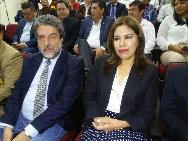 El subsecretario de Educación Superior de la SEP Luciano Concheiro Bórquez participó en la conferencia ‘Memoria histórica y Diversidad Cultural en la Educación Superior de México’, que dictó en las instalaciones del Cesmeca. Foto Elio Henríquez