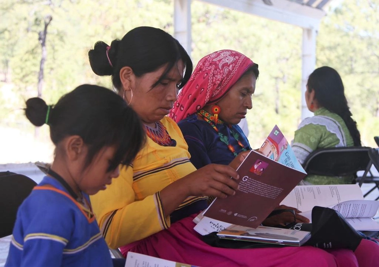 En el Día Internacional de la Mujer Indígena, se llamó a reforzar las acciones para lograr la inclusión social de esta población, el 5 de septiembre de 2023. Foto cortesía de Conapred