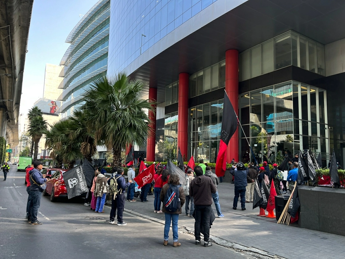 Integrantes del Situam durante una protesta el pasado 28 de diciembre de 2022. Foto Alfredo Domínguez