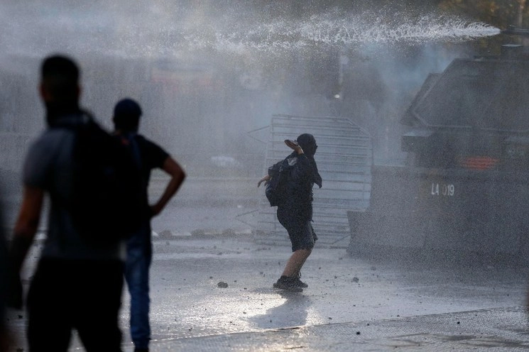 Una de las recientes protestas. Foto Ap