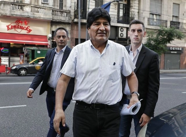 El ex presidente boliviano, Evo Morales, en imagen del 19 de enero pasado en Buenos Aires, Argentina. Foot Afp