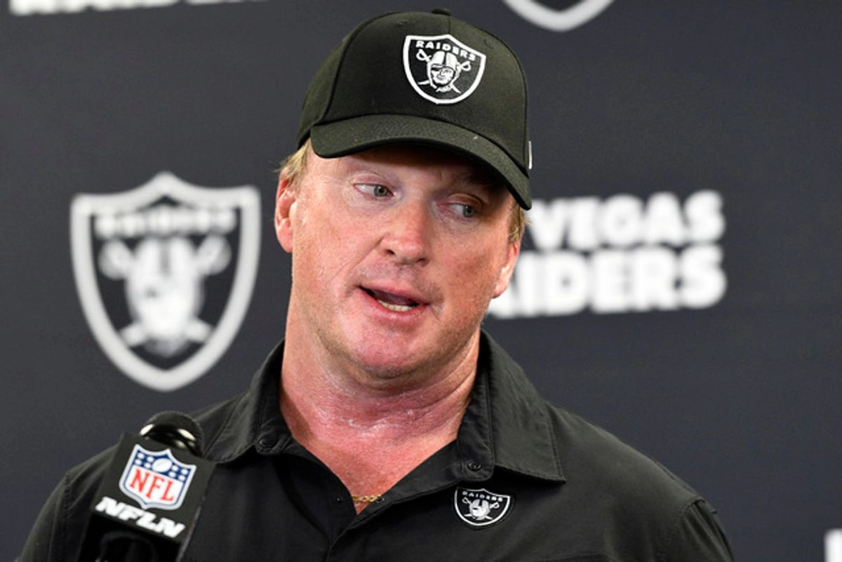El ex entrenador de los Raiders de Las Vegas, Jon Gruden en imagen de archivo. Foto 