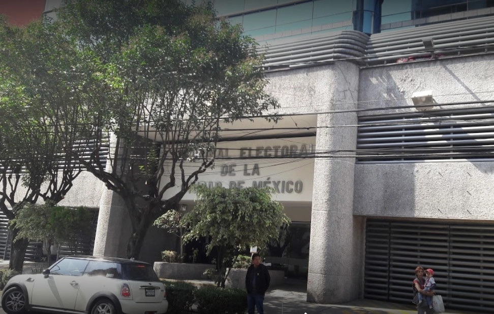 El Tribunal Electoral de la Ciudad de México recompuso el cómputo total de la elección de para diputaciones del Congreso capitalino. Imagen tomada de Google Maps