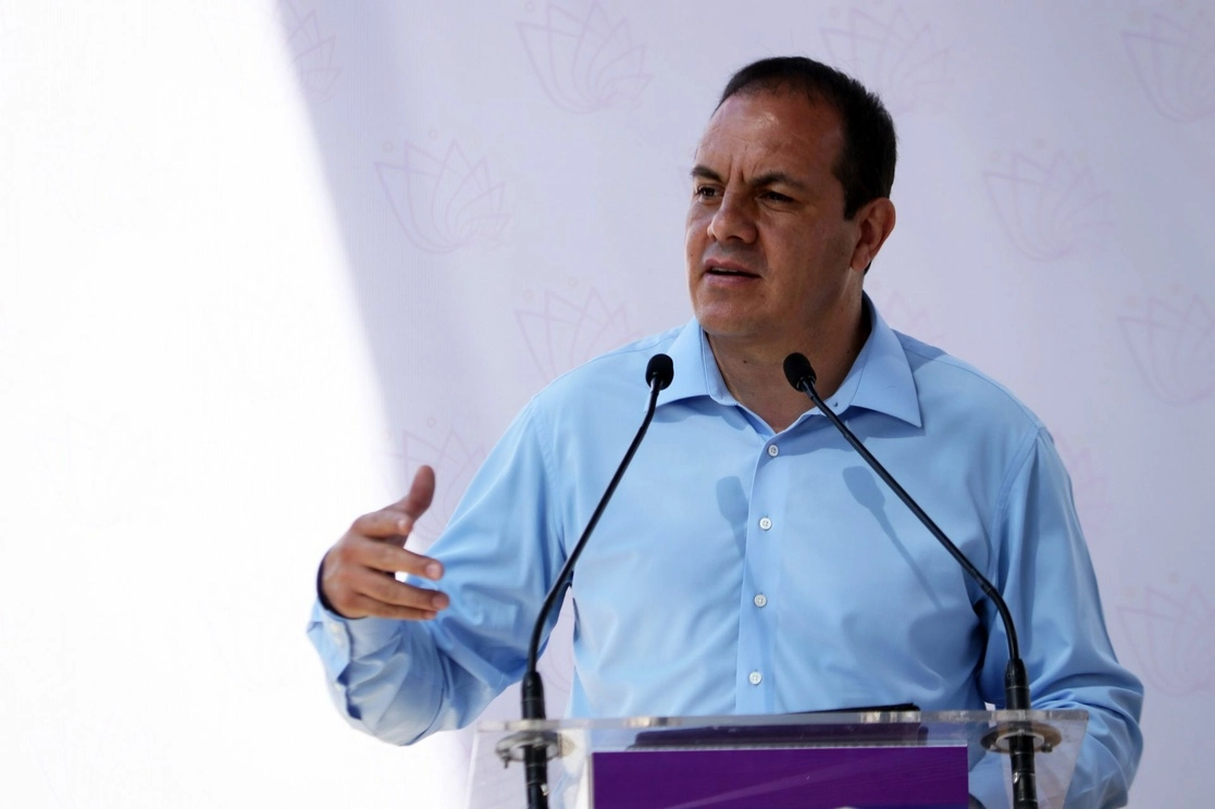 En imagen del 24 de enero de 2022, Cuauhtémoc Blanco, gobernador de Morelos. Foto Cuartoscuro