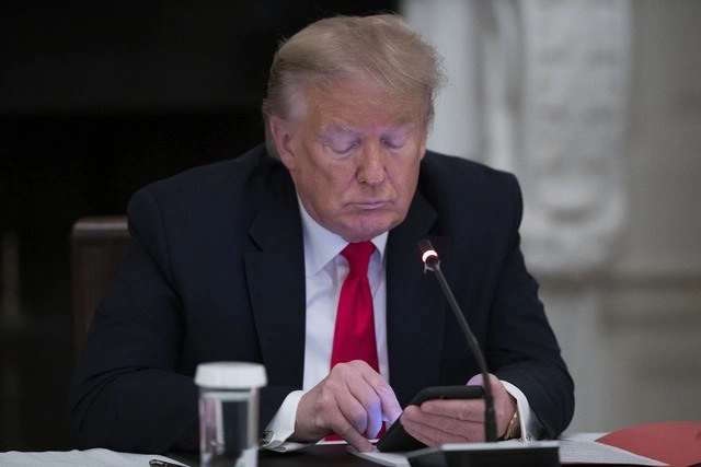 Donald Trump, presidente de Estados Unidos. Foto Ap
