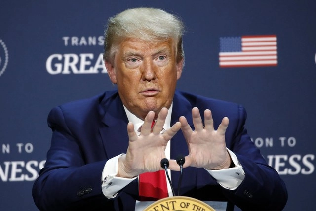 Donald Trump, presidente de Estados Unidos ha ejercido sanciones contra personal de la Corte Penal Internacional. Foto Ap