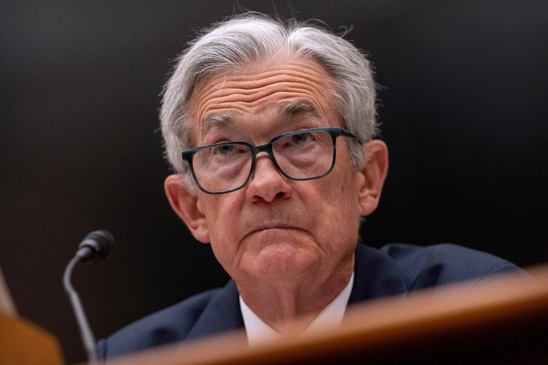 El presidente de la Fed, Jerome Powell, durante una audiencia ante el Comité de Servicios Financieros de la Cámara de Representantes en el Capitolio, el 24 de junio de 2025. Foto 