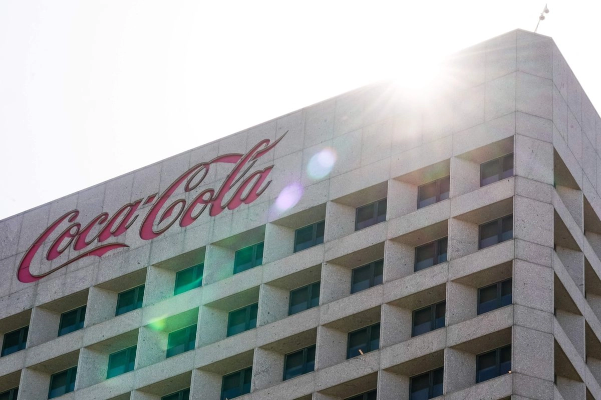 La sede de Coca-Cola, el 15 de abril de 2025, en Atlanta, Georgia. Foto