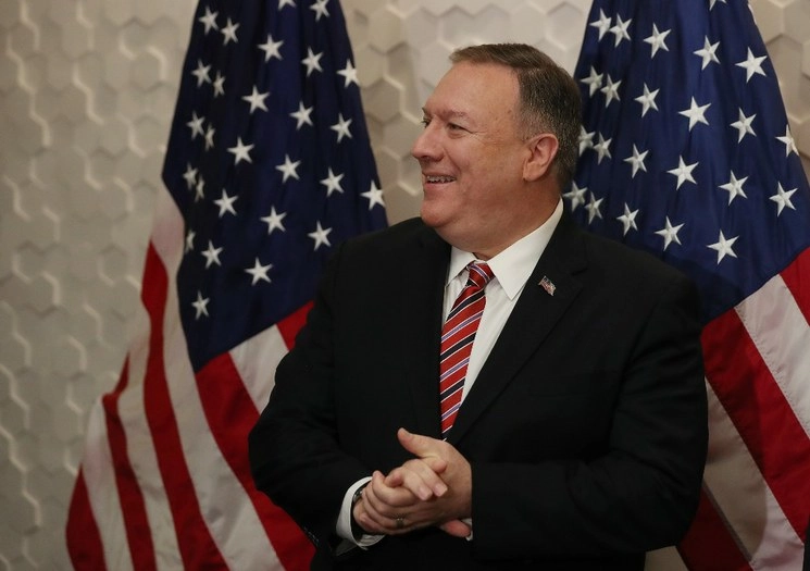 Mike Pompeo, secretario de Estado de EU. Foto Afp