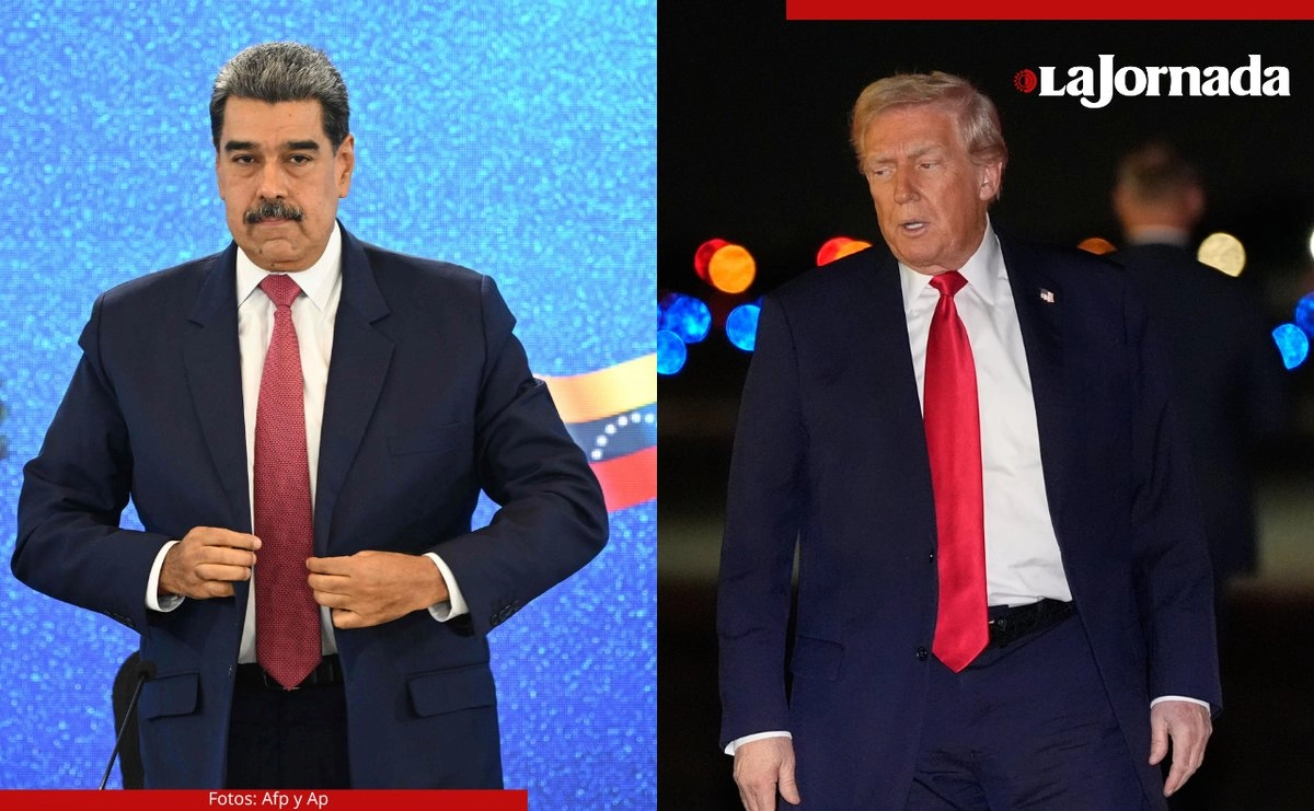 “Es el líder" y “podemos salvar vidas”, aseveró Trump, quien también responsabilizó una vez más, sin pruebas, a Maduro de “enviar a millones” de personas a Estados Unidos, y concluyó al decir que no se encuentra “contento” con el tema. Fotos