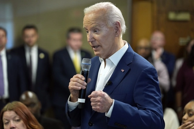 El presidente de EU, Joe Biden. Foto Ap