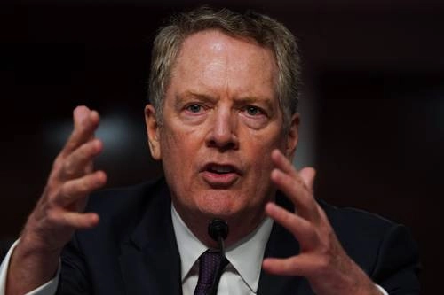 El ex representante de Comercio Robert Lighthizer en imagen de archivo. Foto Afp