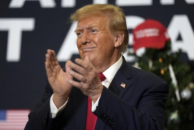 El expresidente Donald Trump en imagen de archivo. Foto Ap