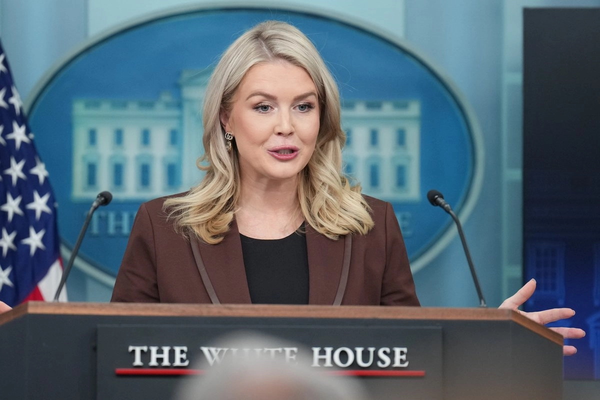 Las cifras oficiales sobre la inflación y el mercado laboral del mes pasado en Estados Unidos "probablemente" nunca serán publicadas debido a la parálisis presupuestaria, señaló la portavoz Karoline Leavitt, el 12 de noviembre de 2025. Foto 