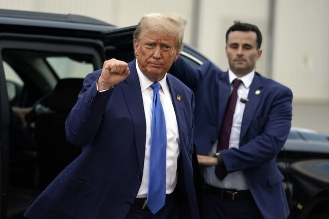 El ex presidente Donald Trump. Foto Ap
