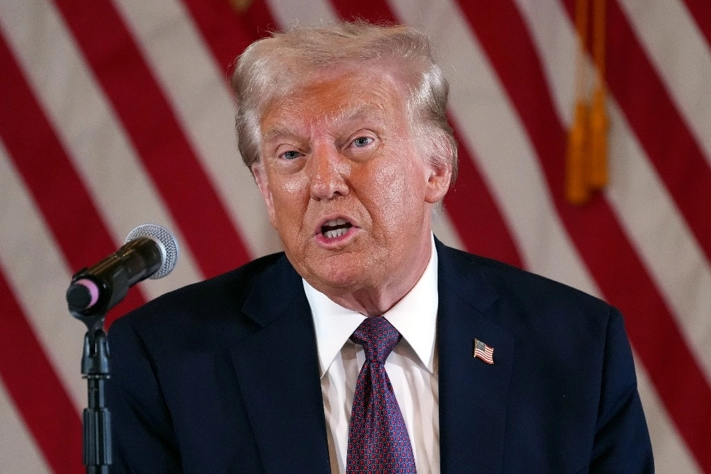 Donald Trump, presidente de EU. Foto Ap