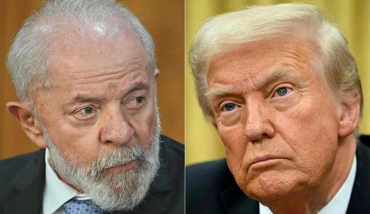 Luiz Inácio Lula da Silva y Donald Trump en imágenes de archivo. Fotos