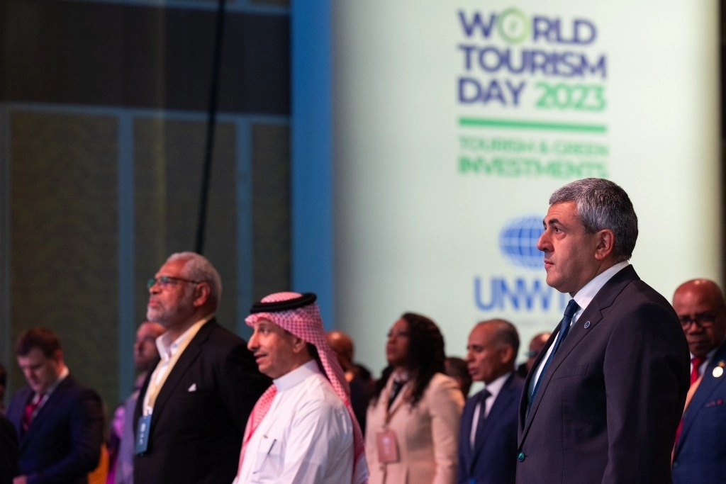Zurab Pololikashvili secretario general Organización Mundial del Turismo. 
