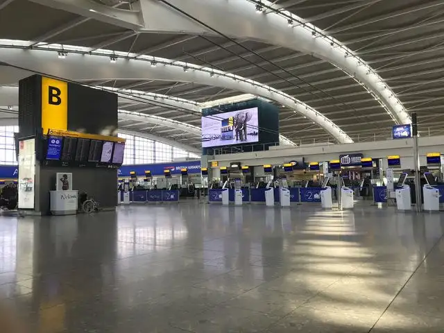 Terminal 5 del Aeropuerto Heathrow de Londres, Inglaterra. Foto Ap