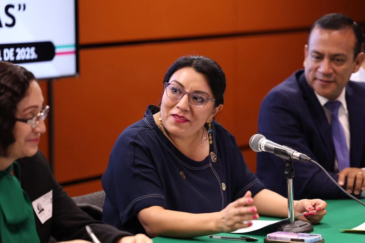 La diputada del PT, Martha Aracely Cruz Jiménez. 