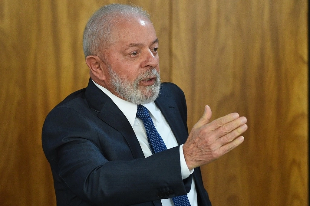 El presidente de Brasil, Luiz Inácio Lula da Silva, afirmó ayer que la escalada del conflicto entre Israel y el grupo militante palestino Hamas no es una guerra, sino un “genocidio”. Foto Xinhua