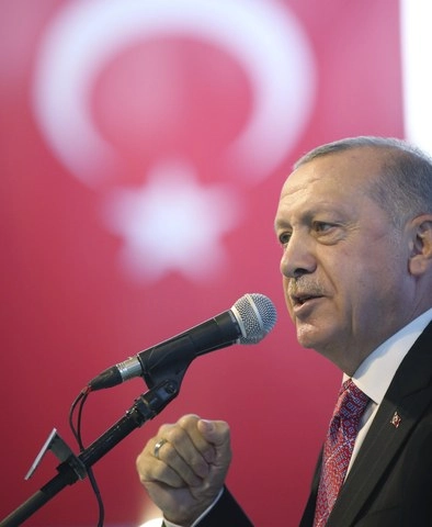 El presidente de Turquía, Recep Tayyip Erdogan, se dirige a los miembros de su partido, en Ankara, Turquía. Foto Ap / Archivo