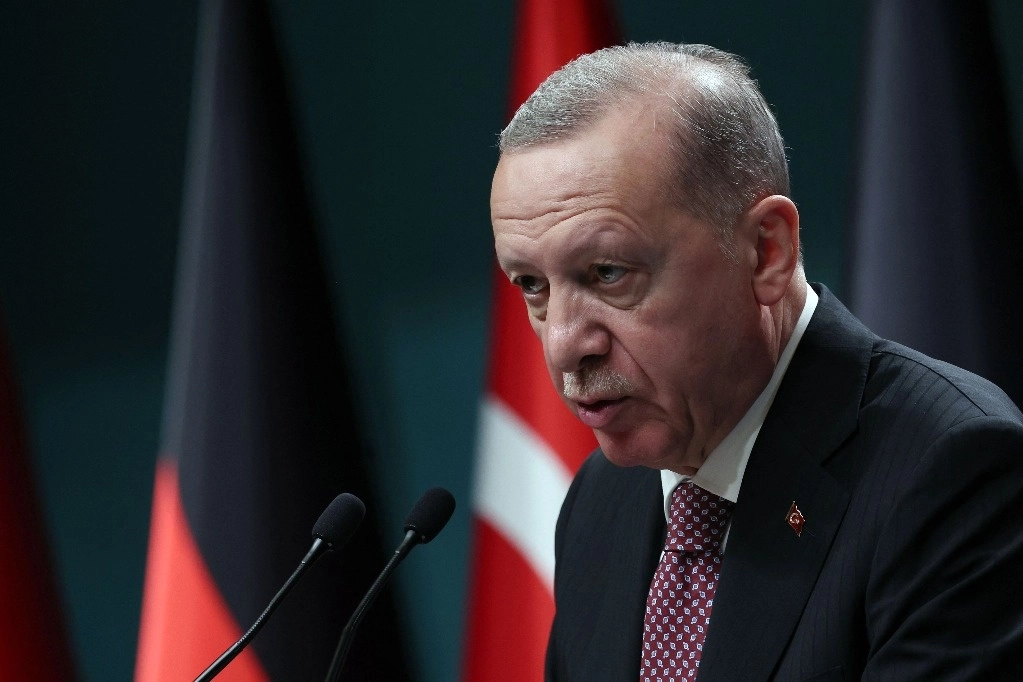 El presidente turco Recep Tayyip Erdogan acusó a Occidente, que apoya a Israel, de carecer de la valentía necesaria para declarar un alto el fuego en la franja de Gaza. Foto Afp / Archivo