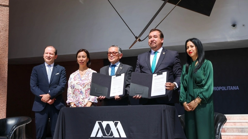 La UAM y Colegio de Bachilleres firman acuerdo para mecanismo de admisión. Foto Facebook UAM