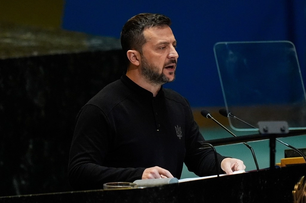 El presidente de Ucrania, Volodimir Zelenski, en imagen de archivo. Foto Ap