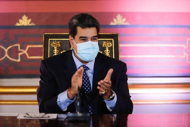 Nicolás Maduro, presidente de Venezuela. Foto Afp