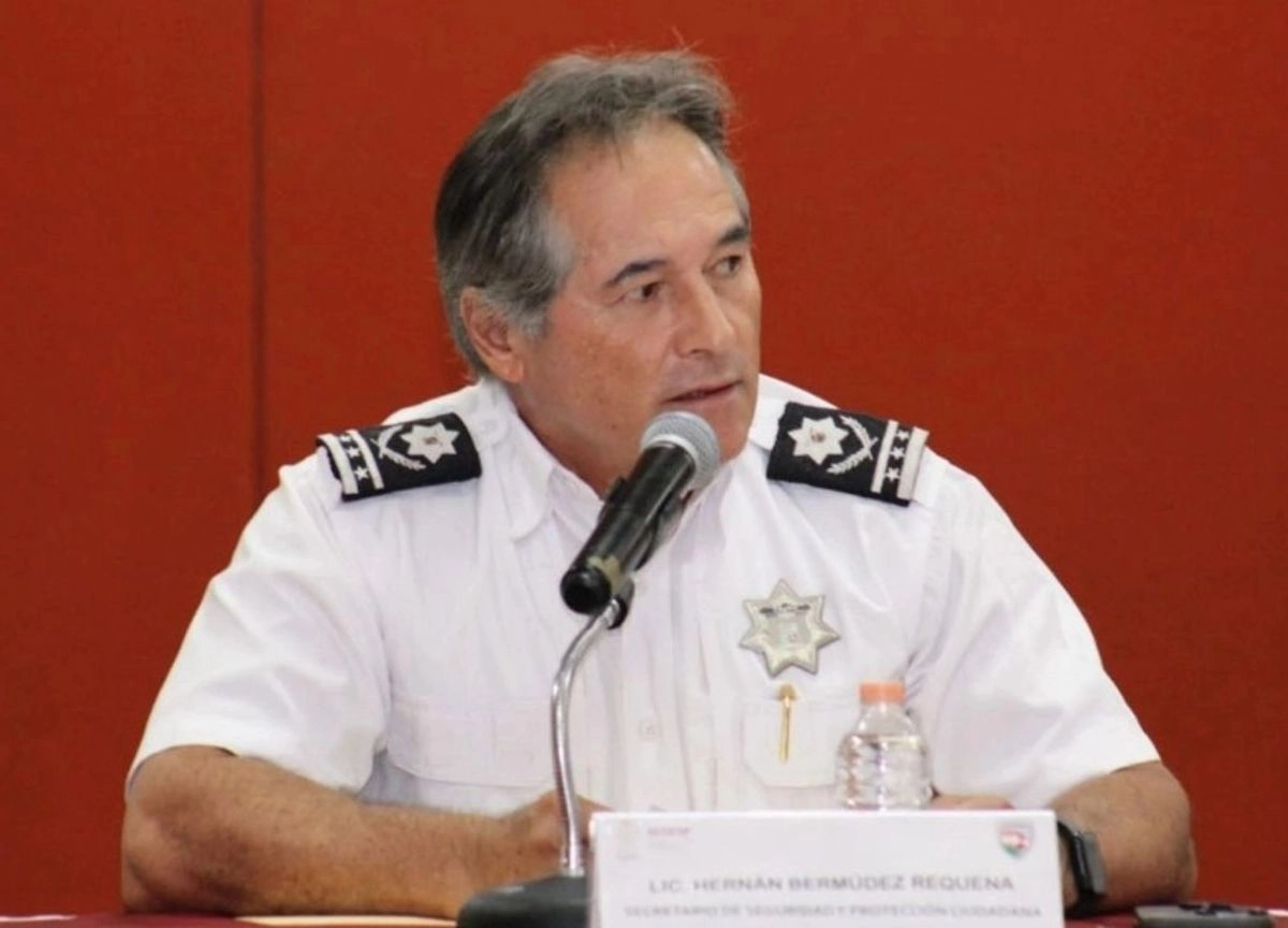 Hernán Bermúdez Requena, ex secretario de seguridad pública de Tabasco. 