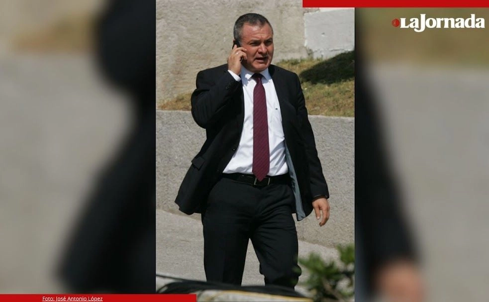 Genaro García Luna, secretario de Seguridad con Felipe Calderón, en imagen de 2012. Foto 