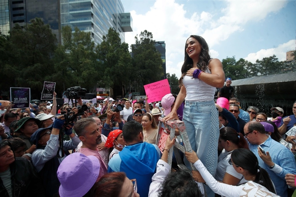 El TEPJF confirmó el triunfo de Alessandra Rojo de la Vega como alcaldesa electa en Cuauhtémoc. Foto Cristina Rodríguez/Archivo