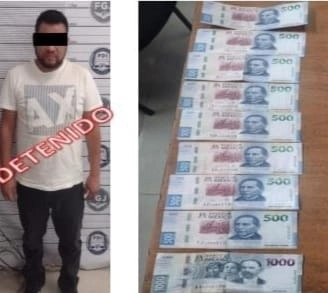 Policías de Texcoco detuvieron a un hombre acusado por la venta de plazas en la Universidad Autónoma de Chapingo. Foto La Jornada
