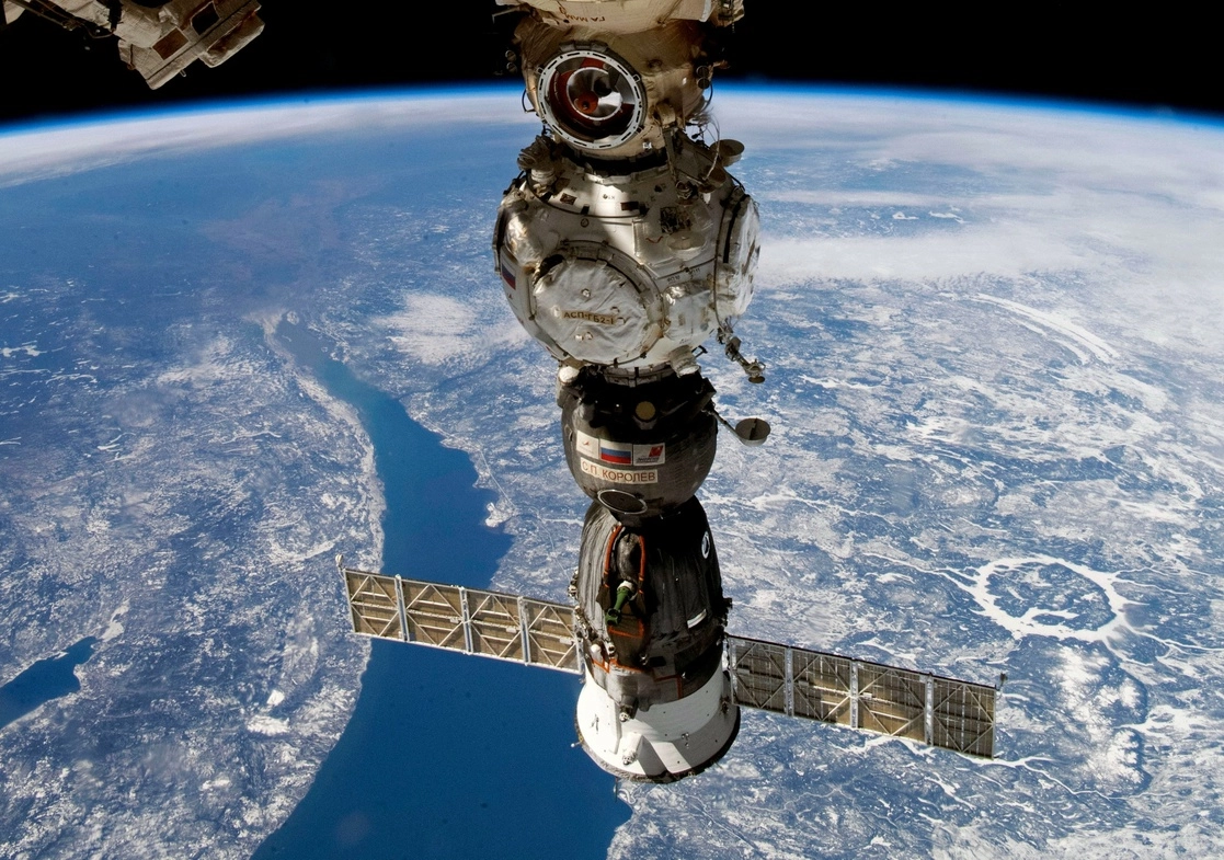 Cápsula de la nave espacial rusa ‘Soyuz’, con capacidad para tres tripulantes. Foto Ap / Archivo

