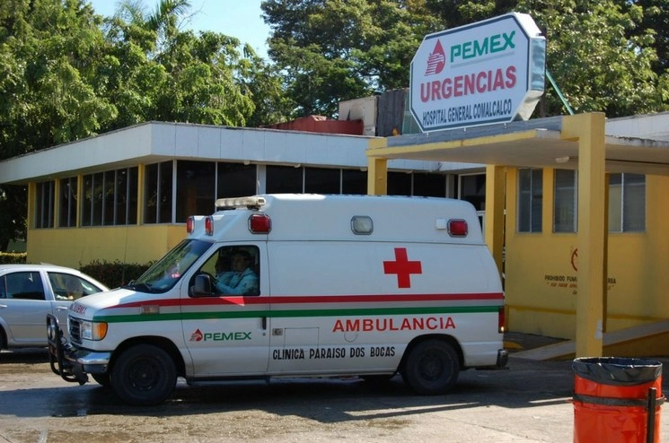 Hospital regional de Pemex en Dos Bocas. Foto Cuartoscuro/ archivo