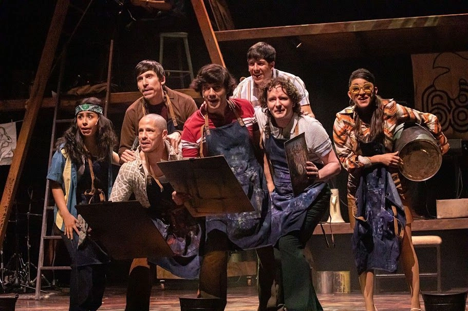 Omar Olvera es autor y director de la puesta en escena ‘Para la libertad: México 68’, que se presenta en el Nuevo Teatro Libanés. Foto 