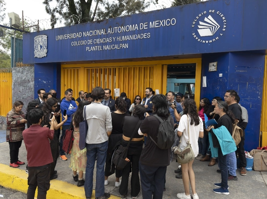 Instalaciones de CCH Naucalpan. Foto Roberto García Ortiz / Archivo