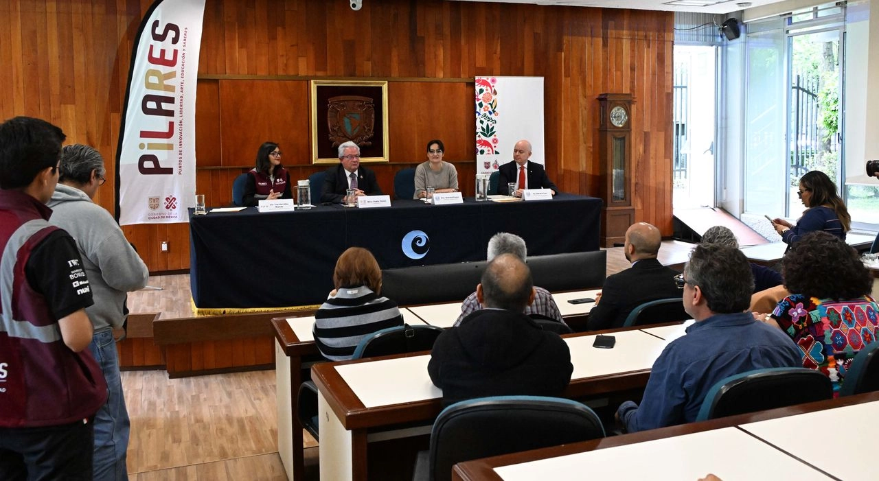El Instituto de Ciencias Nucleares de la UNAM y la Secretaría de Educación, Ciencia, Tecnología e Innovación de la Ciudad de México firmaron un convenio como un compromiso con la equidad en el acceso al conocimiento y con el fortalecimiento del pensamiento crítico en todos los sectores de la sociedad.  