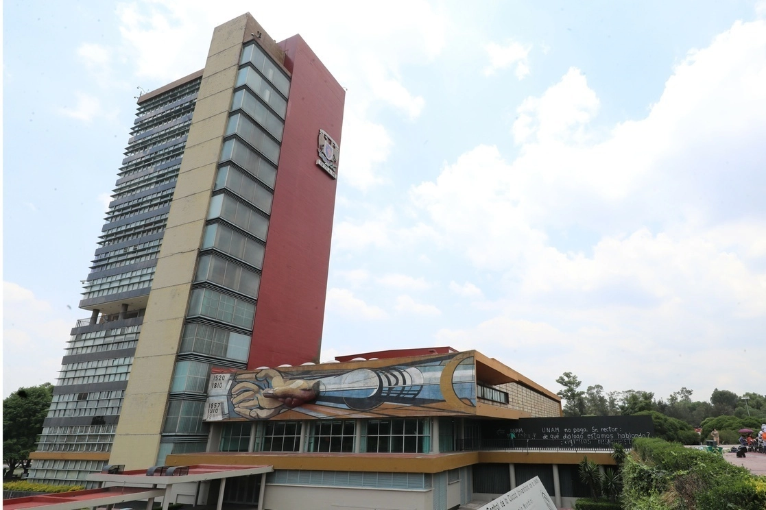 La Rectoría de la UNAM en Ciudad Universitaria. Foto Roberto García Ortiz / Archivo