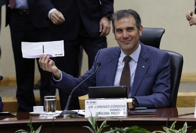 El consejero presidente del INE, Lorenzo Córdova en imagen de archivo. Foto Cristina Rodríguez 