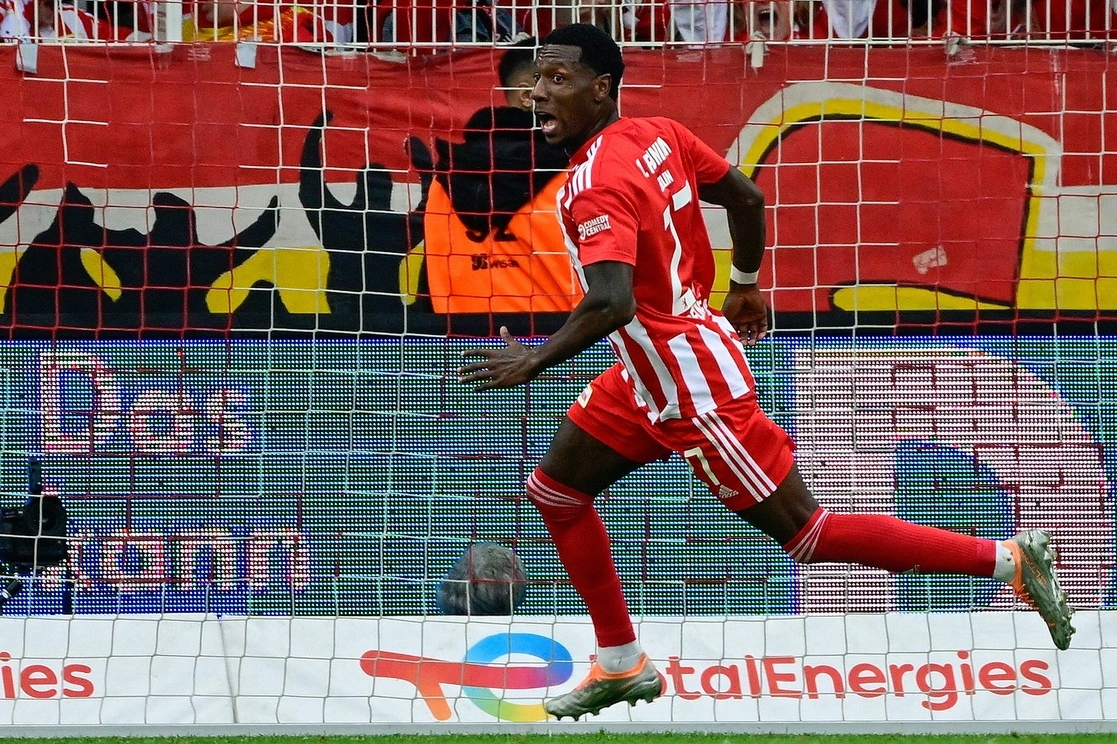 Sheraldo Becker del Union Berlin marcó el segundo gol ante Wolfsburgo; con seis anotaciones el jugador de Surinam es líder anotador del torneo. Foto Afp