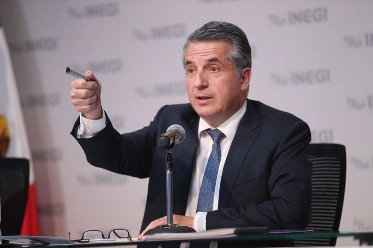 Julio Santaella, presidente del Inegi. Foto José Antonio López / Archivo