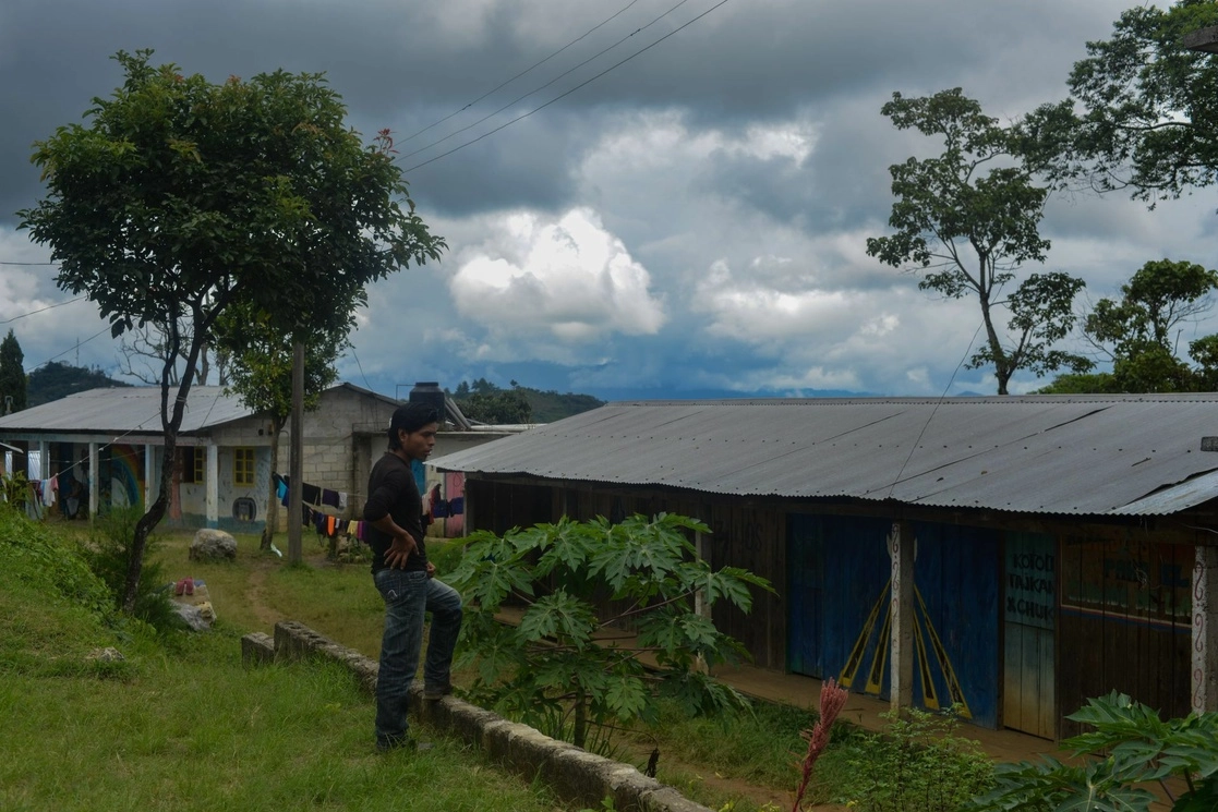 Viviendas en una comunidad rural en Chiapas. Foto Cuartoscuro / Archivo