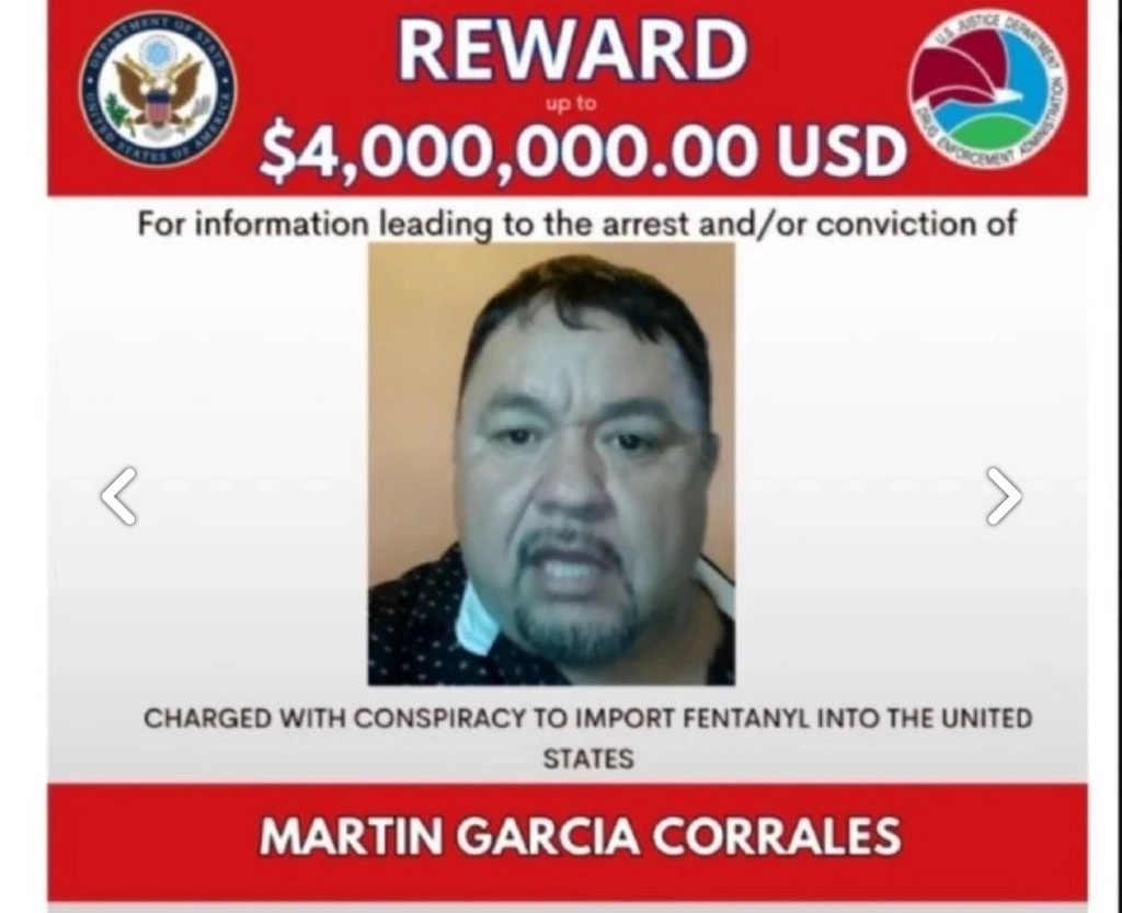 Ficha de búsqueda de la DEA.