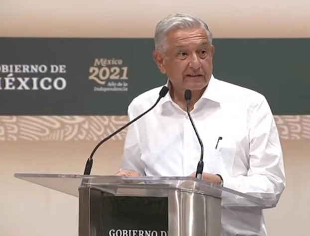 El presidente Andrés Manuel López Obrador durante la Evaluación de Programas Integrales de Bienestar en Ciudad Juárez, Chihuahua. Fotograma tomado del video emitido por el Gobierno de México
